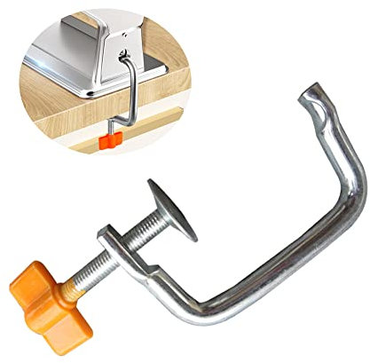 Morsetto Per Macchina Pasta Accessorio di Ricambio per Utensili in Metallo Maniglia Noodle Maker Maniglia, per fissaggio manuale da cucina (clip di tenuta) (Orange)