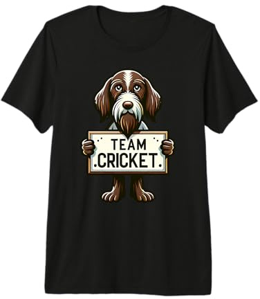 Team Cricket, Justice for Cricket, Dog Lover, Hunting Dog Premium Tri-blend T-Shirt