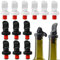 WEFHEF12 PCS Bouchons pour Bouteilles de Vin Hermétique Réutilisable Bouchon pour Bouteille de Biere Bouchon Hermétique Bouteille de Vin