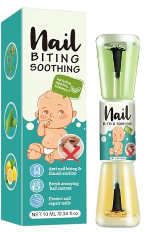 usefulbeauty Prévention du Rongement des Ongles pour | Laque Amère 10ml Ongles - Solution Naturelle Amère pour Adultes Renforce Prévention Habitude Mains Doigts