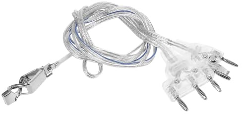 HEMOTON Cordon de Masque D'escrime en Fil Électrique, Équipement Essentiel pour Escrimeurs Fleuret et Sabre, Adapté à L'entraînement Compétitions