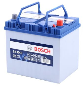 Bosch S4E40 - Autobatterie - 65A/h - 650A - EFB-Technologie - angepasst für Fahrzeuge mit Start/Stopp-System