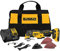 DEWALT DCS356SD1 20 V MAX XR 3-Gang-Oszillierendes Werkzeug-Set, Gelb