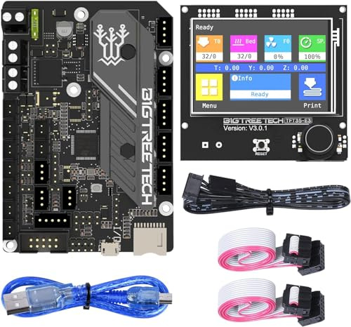 BIGTREETECH SKR Mini E3 V3.0 kontrollkort + TFT35 E3 V3.01 32-bitars pekskärm inbyggd Silent Board TMC2209 UART kompatibel 3D-skrivare Ender 3/5 Pro/V2