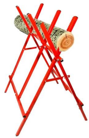 Caballete de sierra ajustable, soporte for sierra, soporte for troncos, soporte for troncos portátil, sierra plegable for cortar troncos, caballete for sierra de troncos de acero, soporte for troncos