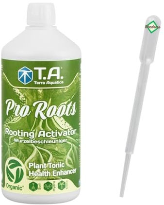 GHE Bio Roots 60 ml - Activador de raíces Hormona de raíces Polvo de raíces Cultivo de interior Abono orgánico
