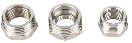 Hose Connector Adapter 1/2 3/4 BSP Internal Thread to 3/4 1 Adapter Reducer Thread Garden Irrigation Connection Internal and External Thread Nuts (Color : 1I2 inch to 3I4 inch)