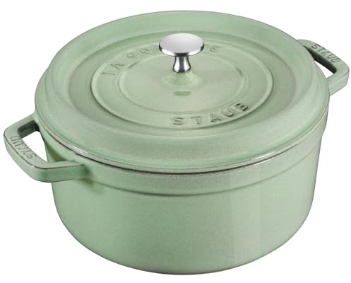 STAUB GUSSEISEN RUNDER TOPF 40508-706-0 - 5,2 LTR NEUWERTIG