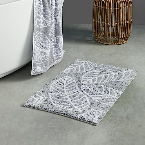 Fusion Bathroom - Matteo - Bath Mat 50x80cm in Grey