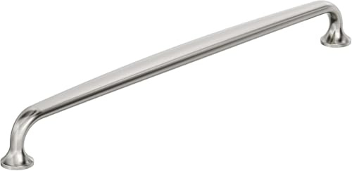 Amerock Renown 10-1/16 inch (256mm) Center-to-Center Satin Nickel Cabinet Pull, BP36988G10