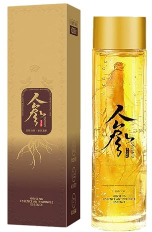 Ginseng-Serums, Ginseng-Extrakt, flüssig, 120 ml, Ginseng-Gesichtsöl, Ginseng-Peptid-Anti-Aging-Essenz, feuchtigkeitsspendendes Reinigungsöl, Ginseng-Extrakt für alle Haut