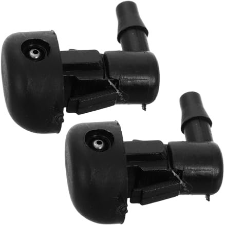 Mobestech 2pièces Buse De Pulvérisation Réglable Pour Voiture Embout De Lave-glace Kit De Nettoyage Pour Pare-brise Pulvérisateur Eau