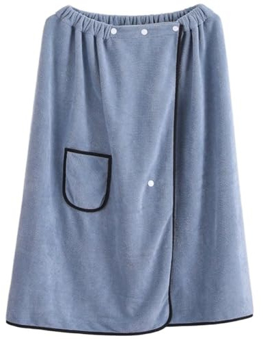 Falda De Baño para Hombre, Toalla De Sauna Ajustable, De Secado Rápido, Absorbente, para Gimnasio, Playa, De Microfibra, para Hogar, SPA Y Piscina.