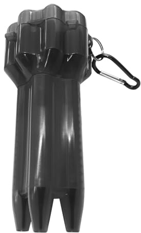 Générique Étui pour Fléchettes | Organisateur pour Pointes, Empennages Et Accessoires | Étui Portable Longueur Réglable pour 3 Fléchettes pour Salle de Jeu Extérieur Maison Entraînement Garage