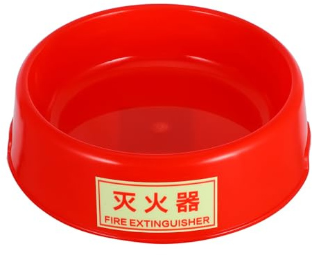 Rojo Base de Incendios Extintor de Diseño para Plástico