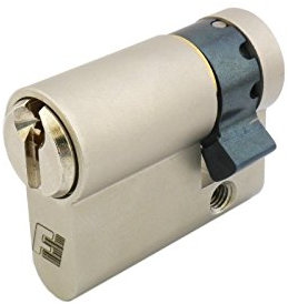 ISEO GERA 3000 Halbzylinder 10/35 inkl. 5 Schlüssel - Sicherheitszylinder - inkl. Sicherungskarte - verschiedenschließend