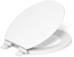 KOHLER 20455-0 Ridgewood Toilet seat, White, Round