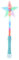 Ultra 1 Bleu LED Etoil Fluorescent Lumière Clignotant Baguette Magique Lumineuse Fée Lumière Princesse Jouet Fille Baguette Magique Fille Garçon Baton Lumineux Fluo Baguette Lumineuse