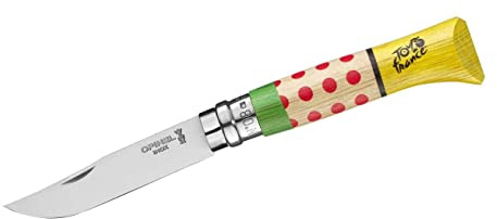 Opinel Taschenmesser No 08 Tour de France, 2022, Hainbuche 2