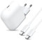 45W USB C Ladegerät für Google Pixel 9 Pro XL 9 Pro 9 8a 8 Pro mit 6A USB C Kabel 1M USB C Netzteil PD 3.0 Schnellladegerät mit 1M Typ C Kabel für für Google Pixel 7 Pro 7a 6a Pro 5 5a 4 4a 4XL 3a XL