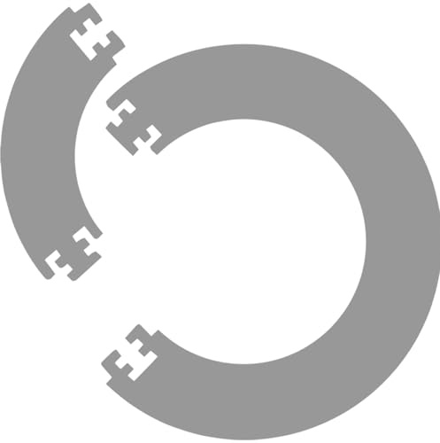 SVUPUE Anello Ricevitore Freccette, Anello Ricevitore Freccette, Supporto Freccette, Cornice per Bersaglio per Protezione da Parete, Protezione per Supporto, Set da 5 (Grigio)