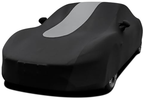 WinPower Intérieur Housse de Voiture Complète 4.46-4.75M SUV Respirant Extensible Elasticité Protection Anti-poussière Anti-Rayures pour Garage Salon de l'auto, 1 Pièce
