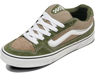 Vans Uomo Scarpe da Ginnastica in Pelle Scamosciata Caldrone, Grape Leaf, 43 EU