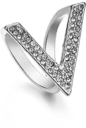 PiniceCore Schal Clip Ring Schnalle Schal Modern Einfache Diamant Schmuck Silk Sarf Clasp Clips Kleidung Ring Wrap Halter Für Geschenk Frauen Mädchen