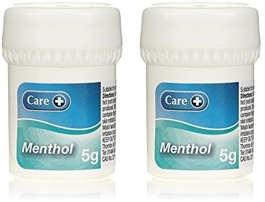 Care Menthol 5g Crystals, Produces Powerful Vapour (Pack of 2)