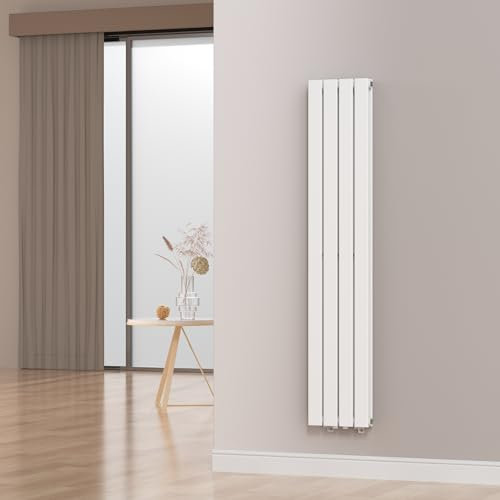 [neu.haus] Radiateur à Panneaux Double Radiateur Design Radiateur Plat Chauffage Central pour Salon Chambre Salle de Bain 1006 W Acier 160 x 30 cm Blanc