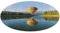 Teppich mit Aufschrift Hot Balloon Above The Calm Lake für Wohnzimmer, rutschfest, für den Innenbereich, maschinenwaschbar, Teppich, Eingangsbereich, Bodenteppich, rund, Korallen-Samtmatte für