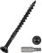 DTGN #10x2-1/2 Deck Screws - 150Pack - Good for Fences, Frames, Farms, Outdoor Furniture - Carbon Steel Wood Screw Decking Screw W/ T25 Torx Star Drive Bit - Black