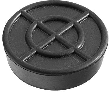 Arebos Universelle Gummiauflage für Wagenheber und Hebebühnen 3t | Gummiteller | Gummiklotz