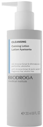 BIODROGA Medical Institute CLEANSING Calming Lotion 200ml – Sanfte Reinigungslotion mit Antioxidantien - Sensitiv, beruhigend, pH-Neutral, hypoallergen, feuchtigkeitsspendend, parabenfrei, parfümfrei