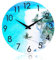 Horloge d'extérieur 12'' en acrylique étanche, horloge murale d'extérieur, thème côtier de plage, horloge de piscine extérieure pour usage intérieur et extérieur, horloges d'extérieur pour patio, horl