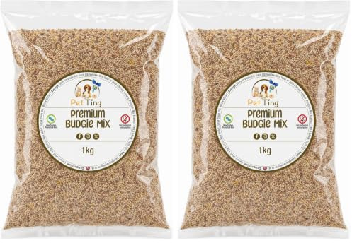Premium Budgie Food Mix 1kg (Pack of 2)