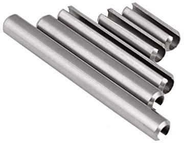 Pasador cilíndrico elástico de acero inoxidable 304, pasador partido, pasador partido, pasador de resorte, pasador hueco, M1.5M2M3M4-D2.5 * 18 -100 piezas