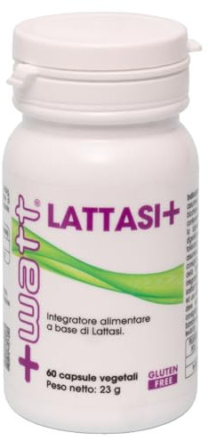 Lattasi+ - Integratore Alimentare a Base di Lattasi - 60 capsule