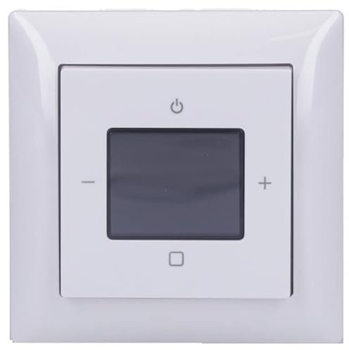 Busch-Jaeger Unterputz-Radio-Set: 8217 U-101 Busch-Radio BTconnect DAB+ + 8252-914-101 Zentralscheibe für Busch-Radio DAB+ + 1721-914 Abdeckrahmen 1-fach, Alpinweiß Busch-Balance SI