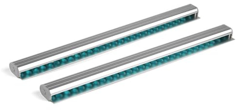 2 Pieces Ticket Holder Receipt Holder for Restaurant Refrigerator, No Drill Restaurant Order Ticket Holder, for Walls Home Kitchen Office Cafes Pubs Bars(12 Inch, Sliiver, 2p)