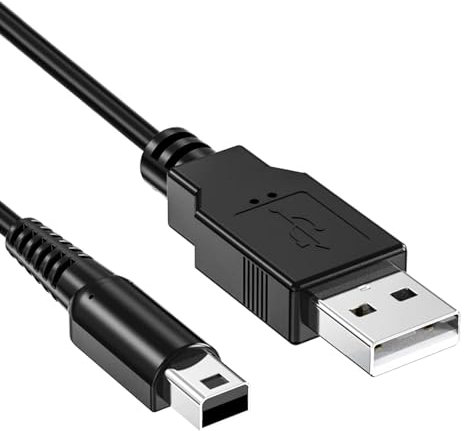 Koprek Universal Charger for Nintendo 3DS, 3DS XL, 2DS, New 3DS, 2DS XL – Compatible Charging Cable for DS/DSi Consoles