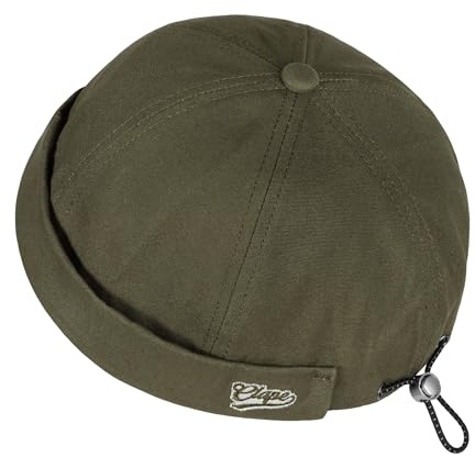 CLAPE Casquette sans Visière pour Homme Femme Coton Pliable Bonnet Docker