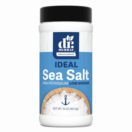 Dr. Murray's Ideal Sea Salt, 2:1 Potassium to Sodium Ratio, 16 oz Jar
