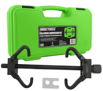 OEMTOOLS 37200 Coil Spring Compressor, Compress Coil Springs on All Passenger Trucks & Autos, Safety Tool for Installing & Removing Coil Springs, Fits Most Macpherson Coil Springs