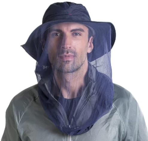 Mosquito Midge Insect Head Net Hat Beekeeping Hat Outdoor Jungle Face Cover Bucket Hat Sun Hat Mesh Face Protection Mask For Fly Mosquito Bug Bee Gnat For Fishing Hiking Camping Gardening Gather Honey