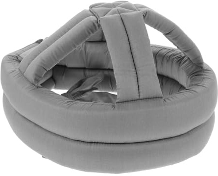 Artibetter Casco Anticaídas Para Personas Mayores Ajustable Con Algodón Transpirable Protector De Cabeza Cómodo Para Uso Interior y Exterior Gorro De Seguridad Para Evitar Caídas y Golpes