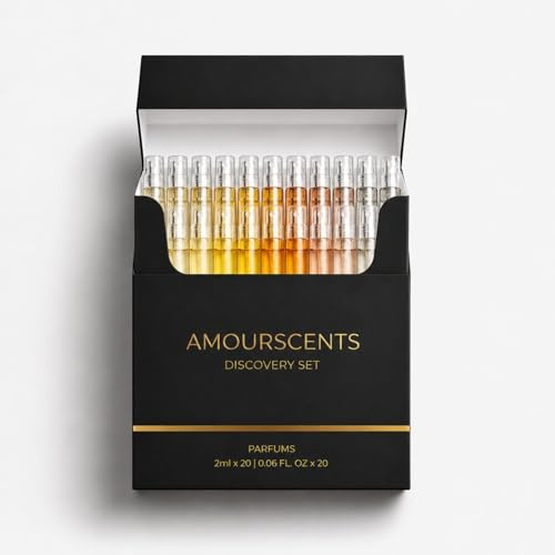 The Discovery Set - 20 2ml Designer Inspired Luxury Fragrance Samples, Extrait De Parfum, Long Lasting Perfume For Women Alternative Scents, Aftershave Tester Gift Set (Women Set)