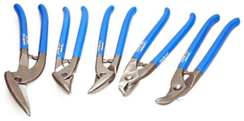 DAKL Profiset - Rundlochscheren, ldealscheren, Durchlaufschere PVC-blau