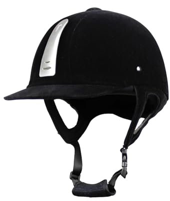 Folpus Reithelm für Herren und Damen, stoßdämpfender, Leichter, professioneller Reithelm, Reitkappe, S