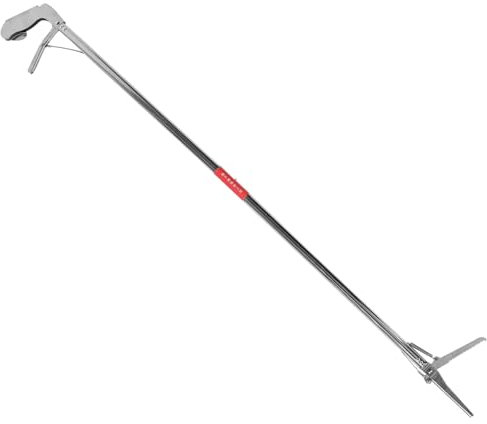 GRIRIW Edelstahl Schlangenfänger Clip Faltbare Zange Zum Sicheren Fangen Von Schlangen Einsetzbar Als Tierfänger-Werkzeug rutschfest Und Benutzerfreundlich